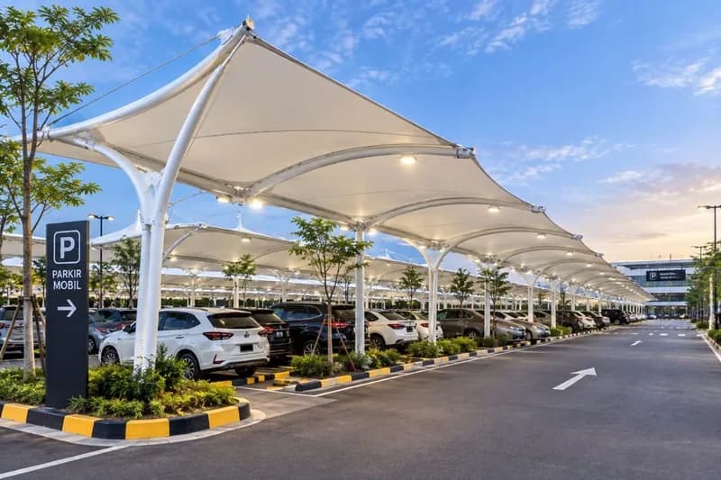 Kanopi kain membrane SKM