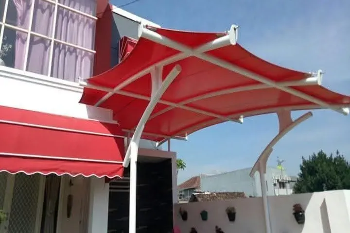 Kanopi Rumah kain membran Seni Karya Membran 3
